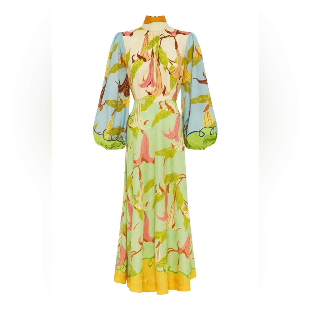 NWT ALEMAIS Rafaela Midi Dress size 4 US